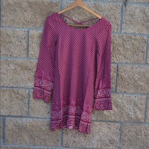 Fulltilt magenta dress